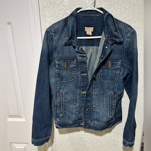 GAP Denim Jacket Womens Size Large.